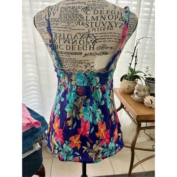 Unbranded Floral Tankini Top - Picture 2 of 7